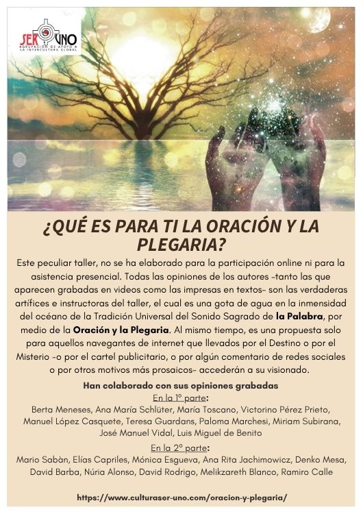 ¿ Qué es spara ti la oracion y la plegaria ?